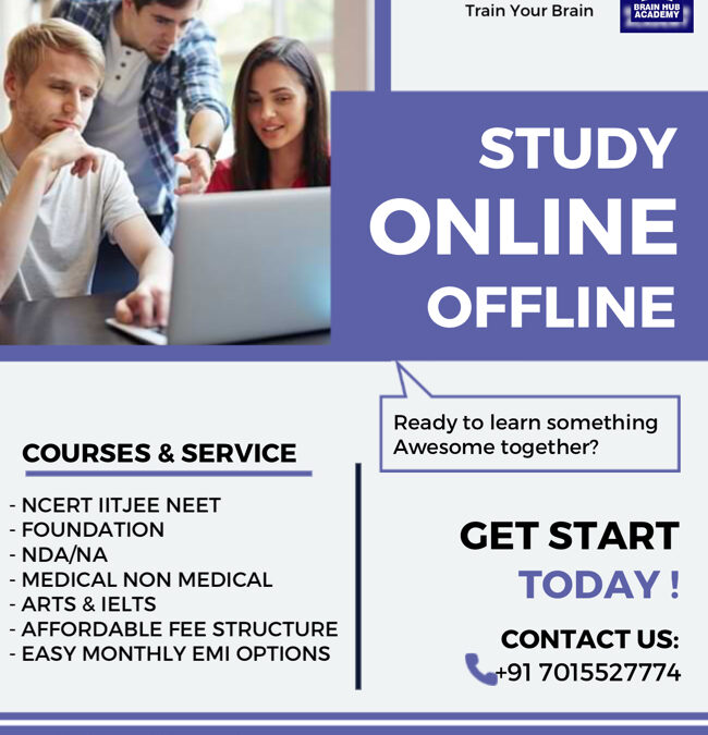 Online offline classes for all India students with individual attention